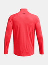 Under Armour Tricou pentru bărbați Under Armour UA Tech Textured 1/2 Zip-RED