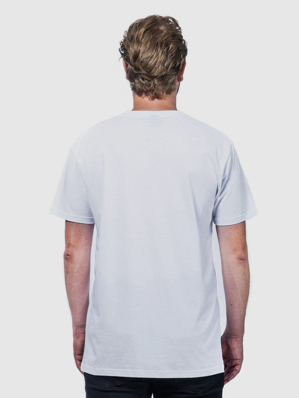 Horsefeathers Tricou alb pentru bărbați Horsefeathers Base
