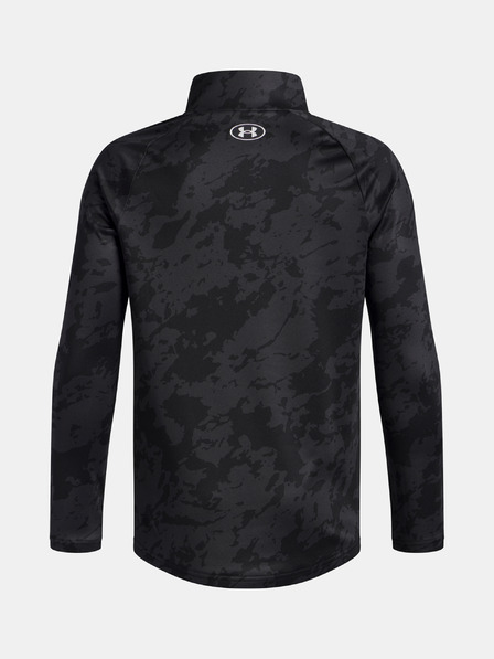 Under Armour Tricou pentru băieți Under Armour UA Tech 2.0 1/2 Zip-BLK