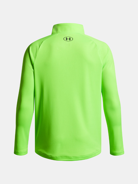 Under Armour Tricou pentru băieți Under Armour UA Tech 2.0 1/2 Zip-GRN