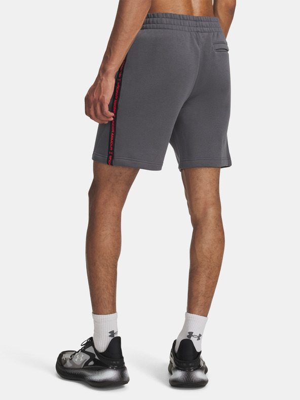 Under Armour Pantaloni scurți pentru bărbați Under Armour UA Icon Fleece Short Taping-GRY