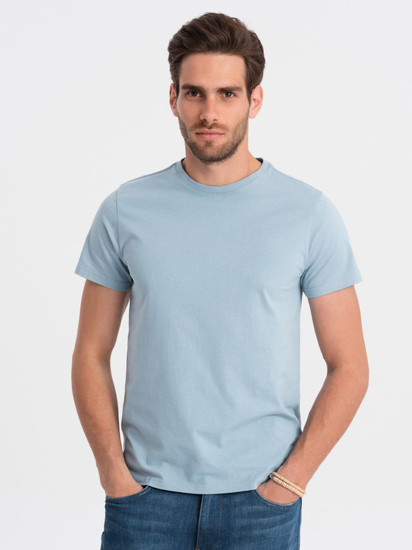 Ombre Clothing Tricou clasic BASIC din bumbac pentru bărbați Îmbrăcăminte Ombre