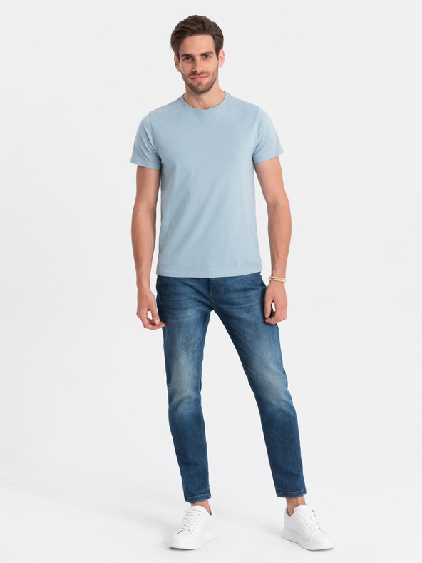 Ombre Clothing Tricou clasic BASIC din bumbac pentru bărbați Îmbrăcăminte Ombre