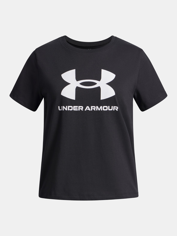 Under Armour Tricou pentru fete Under Armour UA BIG LOGO SS-BLK