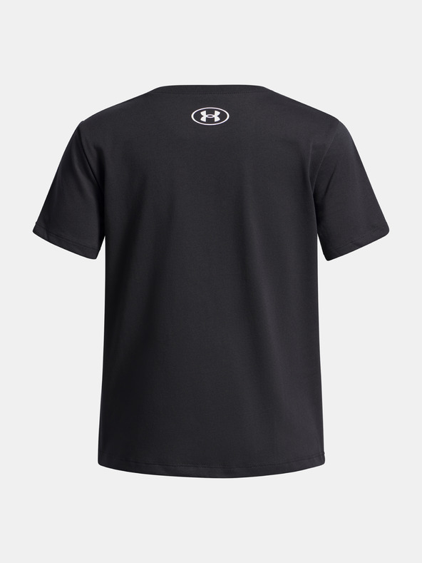 Under Armour Tricou pentru fete Under Armour UA BIG LOGO SS-BLK