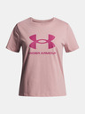 Under Armour Tricou pentru fete Under Armour UA BIG LOGO SS-PNK