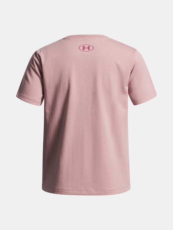 Under Armour Tricou pentru fete Under Armour UA BIG LOGO SS-PNK