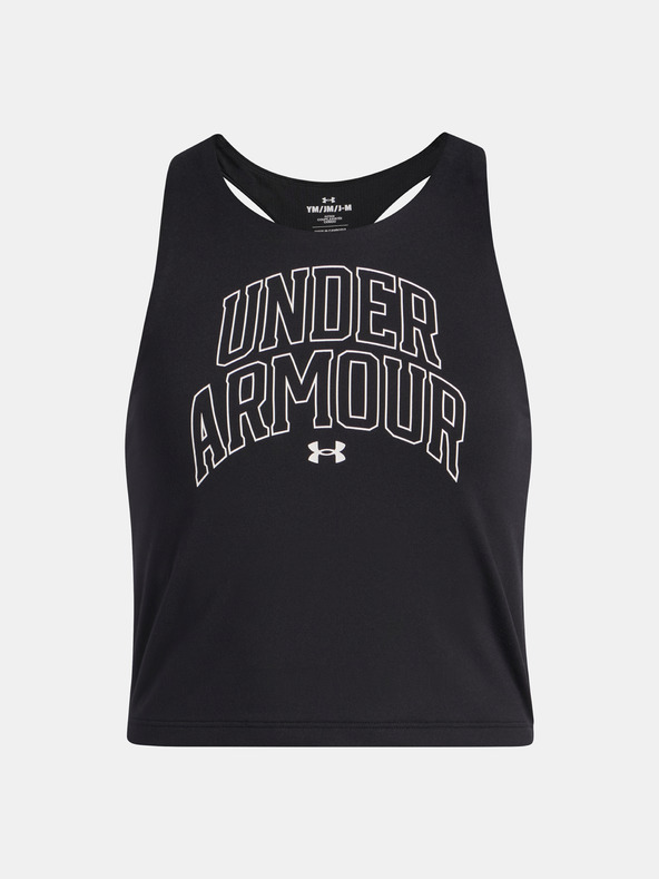 Under Armour Top pentru fete Under Armour UA Motion Branded Tank-BLK