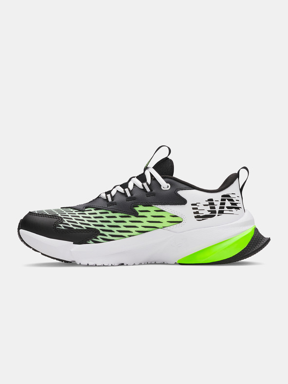 Under Armour Pantofi pentru băieți Under Armour UA BGS Scramjet 7-WHT
