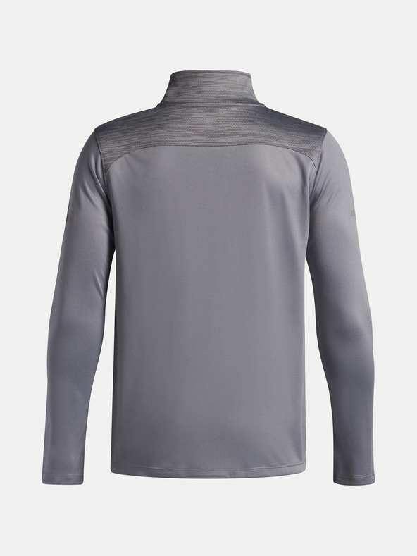Under Armour Tricou pentru băieți Under Armour UA Tech Utility 1/4 Zip-GRY