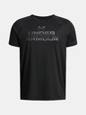 Under Armour Tricou pentru băieți Under Armour UA Tech Split Wordmark SS-BLK