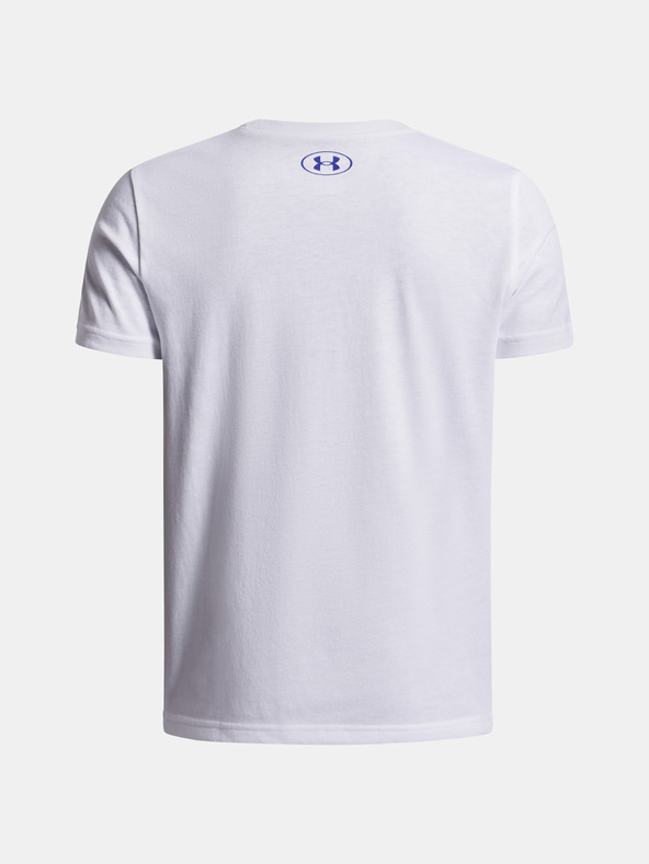 Under Armour Tricou pentru băieți Under Armour UA B BOXED SPORTS UPDATE SS-WHT