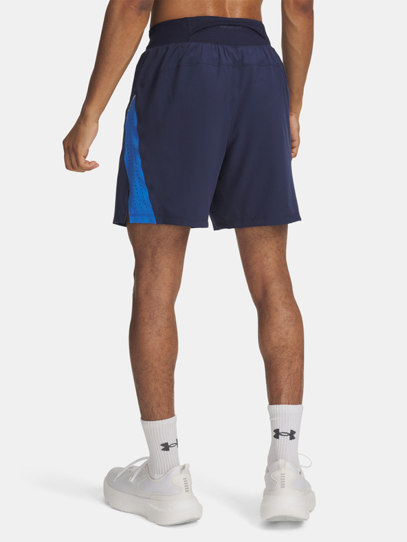 Under Armour Pantaloni scurți pentru bărbați Under Armour UA LAUNCH PRO 7'' SHORTS-BLU