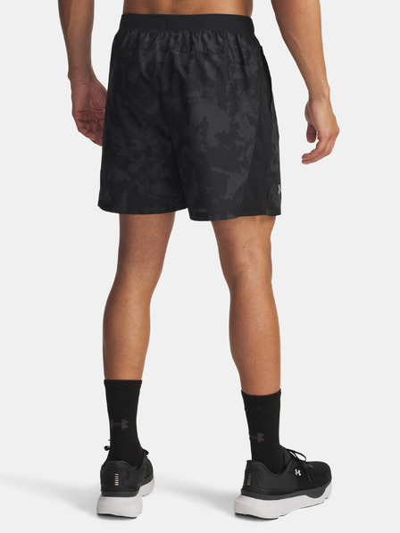 Under Armour Pantaloni scurți pentru bărbați Under Armour UA LAUNCH 7'' PRINT SHORTS-GRY