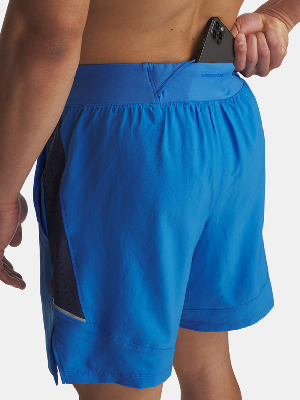 Under Armour Pantaloni scurți pentru bărbați Under Armour UA LAUNCH PRO 2n1 7'' SHORTS-BLU