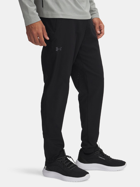 Under Armour Pantaloni sport pentru bărbați Under Armour Vanish Woven Tapered Pants-BLK