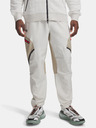 Under Armour Pantaloni sport pentru bărbați Under Armour UA Unstoppable Cargo Pant-WHT