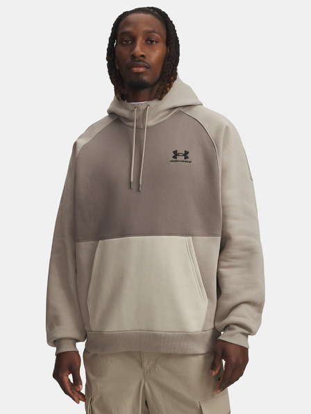 Under Armour Hanorac pentru bărbați Under Armour UA Icon HW Colorblocked Hdy-BRN