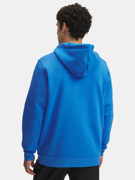 Under Armour Hanorac pentru bărbați Under Armour UA Icon Fleece FZ Hood-BLU