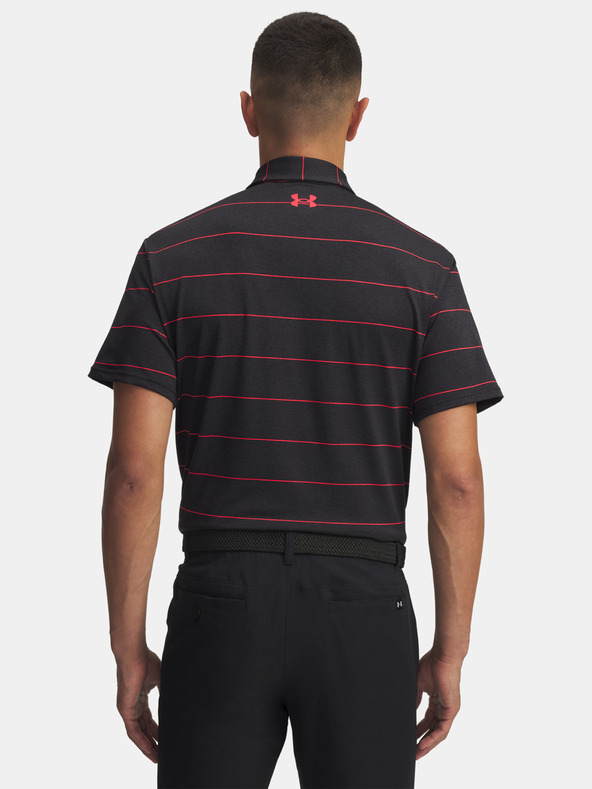 Under Armour Tricou pentru bărbați Under Armour UA Playoff 3.0 Stripe Polo-BLK