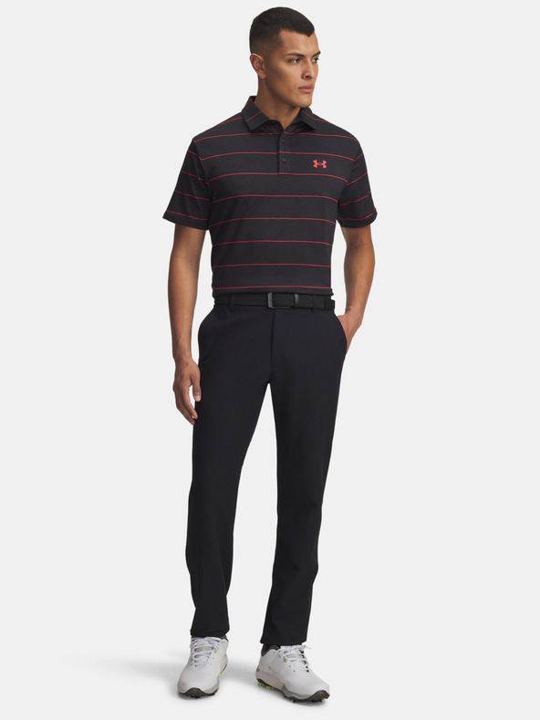 Under Armour Tricou pentru bărbați Under Armour UA Playoff 3.0 Stripe Polo-BLK