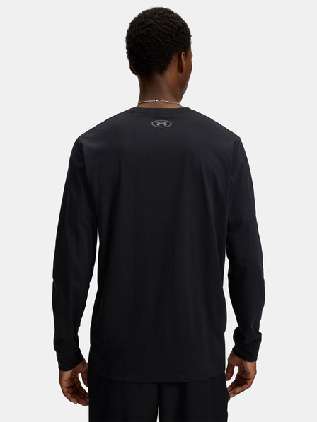 Under Armour Tricou pentru bărbați Under Armour UA SPORTSTYLE LEFT CHEST LS-BLK
