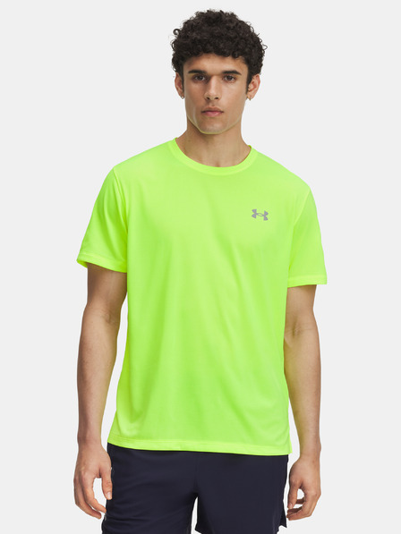 Under Armour Tricou pentru bărbați Under Armour UA LAUNCH SHORTSLEEVE-YLW