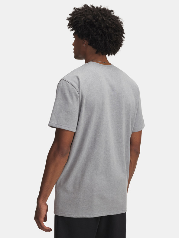 Under Armour Tricou pentru bărbați Under Armour Curry Hvyweight Logo Tee-GRY