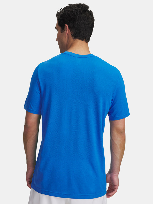 Under Armour Tricou pentru bărbați Under Armour Vanish Seamless Novelty SS-BLU
