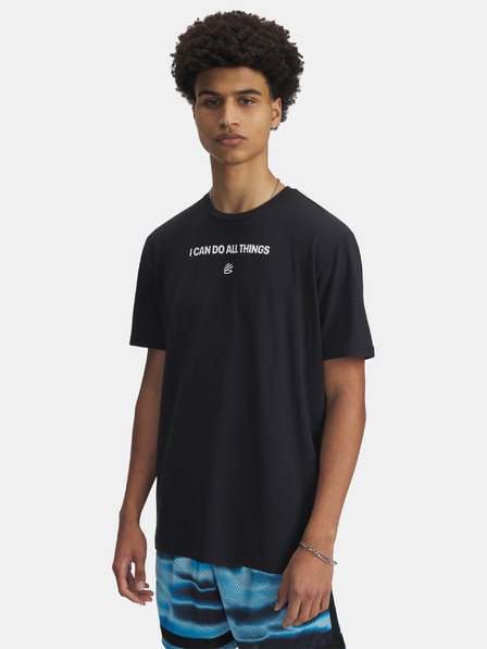 Under Armour Tricou pentru bărbați Under Armour Curry Playable Tee 2-BLK