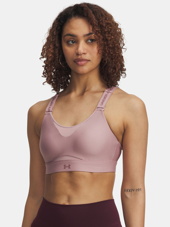 Under Armour Sutien pentru femei Under Armour UA Infinity High 2.0 Bra-PNK