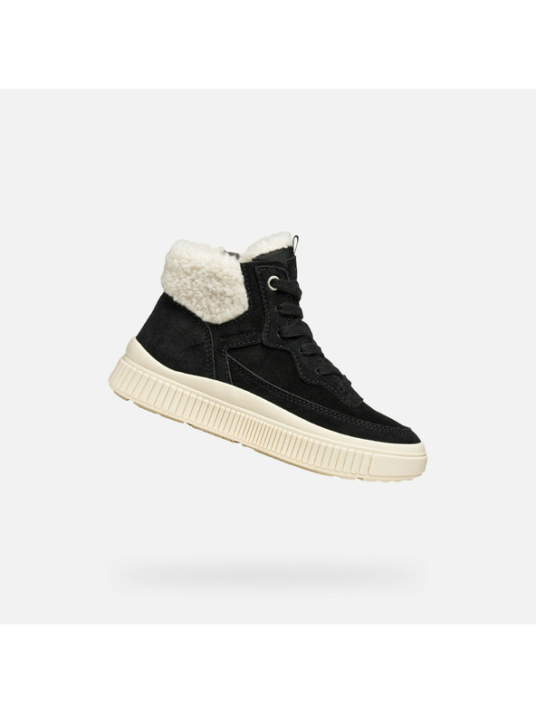 Geox Adidași negri pentru fete Geox Laquinny WPF