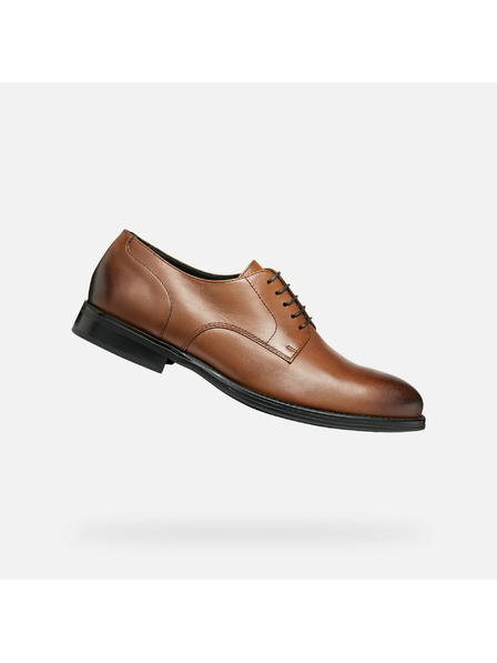 Geox Pantofi eleganți maro deschis pentru bărbați Geox Barberigo
