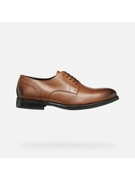Geox Pantofi eleganți maro deschis pentru bărbați Geox Barberigo