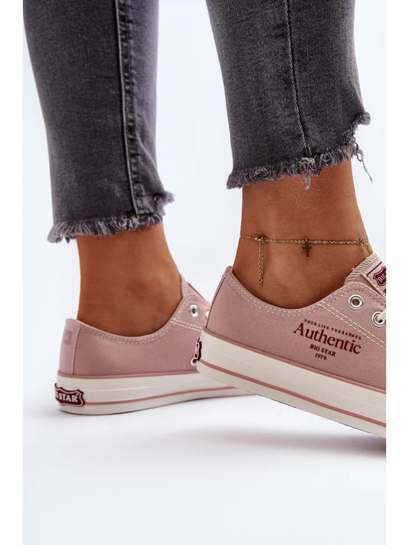 BIG STAR SHOES Adidași pentru femei Big Star – roz