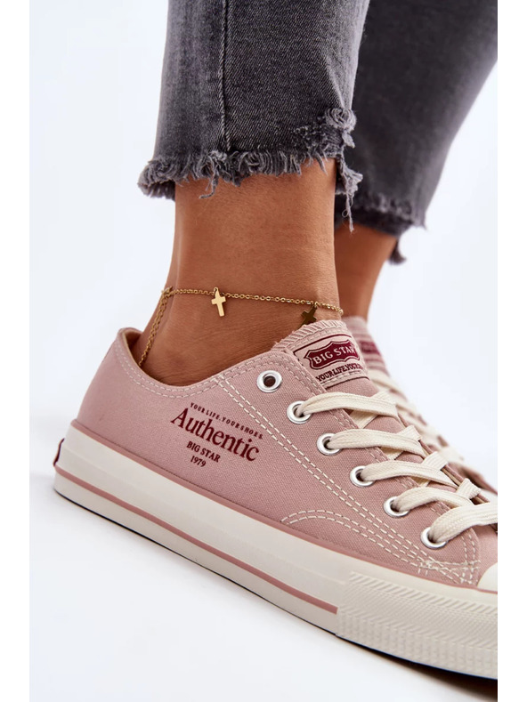 BIG STAR SHOES Adidași pentru femei Big Star – roz