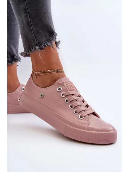 BIG STAR SHOES Adidași clasici roz pentru femei Big Star