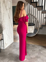 Edoti Rochie maxi FLORENCE - culoare fucsia