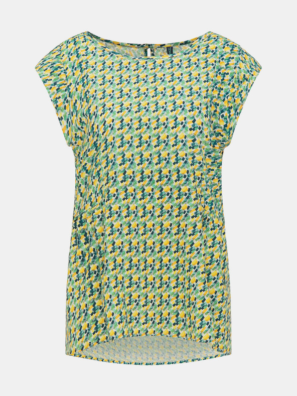 Tranquillo Bluză cu model verde Tranquillo