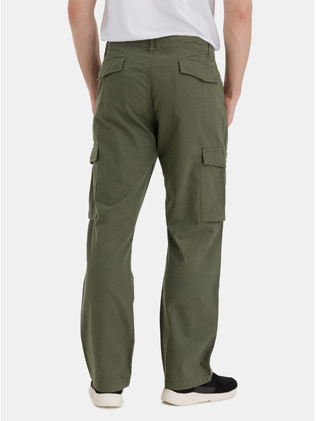 Sam 73 Pantaloni cu buzunare kaki pentru bărbați SAM 73