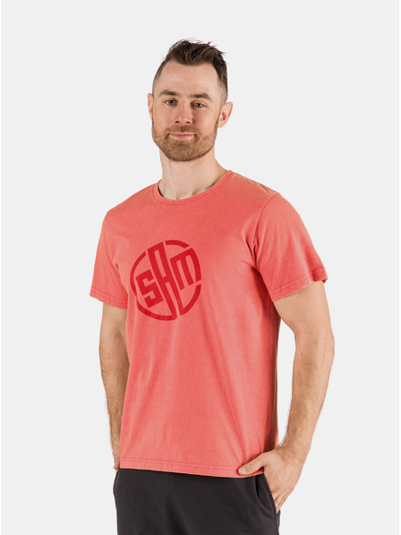 Sam 73 Tricou roșu pentru bărbați cu imprimeu SAM 73