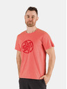 Sam 73 Tricou roșu pentru bărbați cu imprimeu SAM 73
