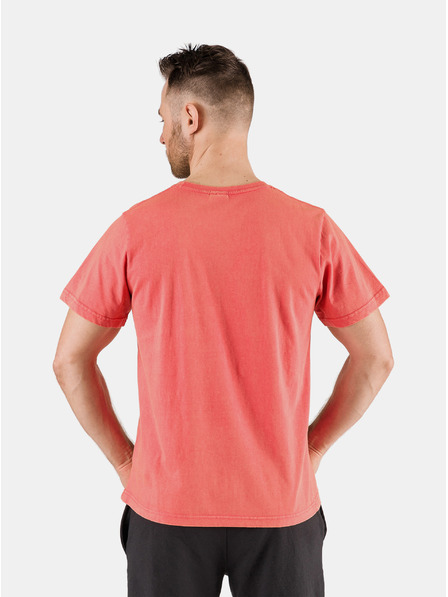 Sam 73 Tricou roșu pentru bărbați cu imprimeu SAM 73