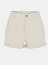.OBJECT Pantaloni scurți din denim crem .OBJECT Penny