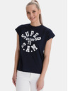 Sam 73 Tricou imprimat albastru închis pentru femei SAM 73