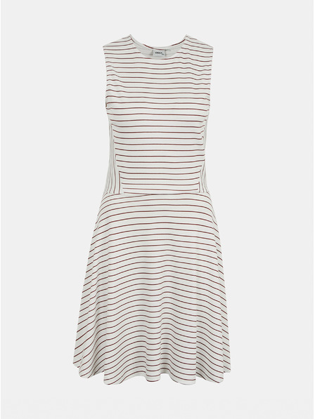 ONLY Rochie cu dungi albe ONLY Felia