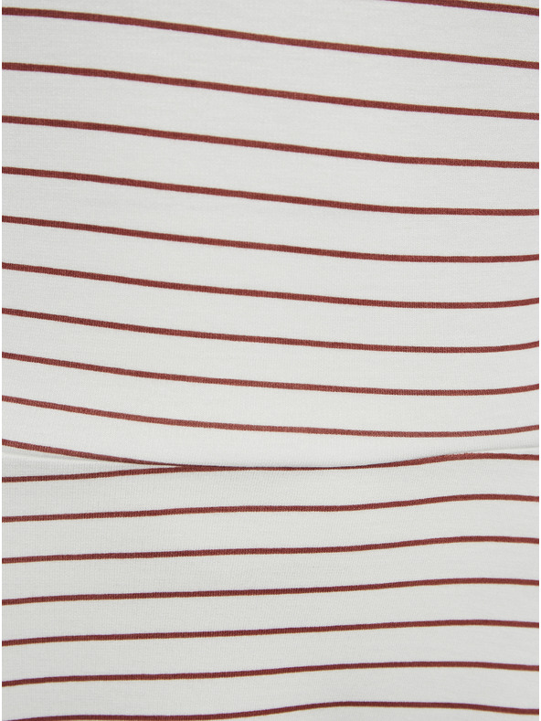 ONLY Rochie cu dungi albe ONLY Felia