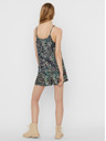 Vero Moda Top floral albastru închis VERO MODA Hannah