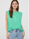Vero Moda Tricou verde deschis cu VERO MODA Hollie