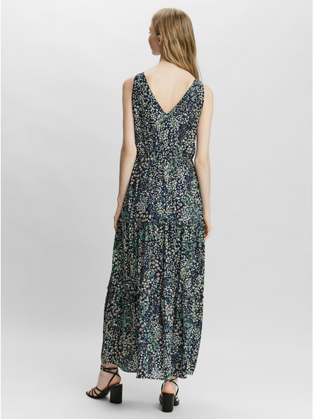 Vero Moda Rochie maxi cu flori albastru închis VERO MODA Hannah